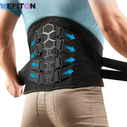 Back Brace for Lower Back Pain Women/Men,Back Support for Heavy Lifting with Ergonomic Lumbar Pad,Breathable Lumbar Support Belt